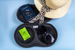 N'Sentials Classic Chic Bra Travel Case, a practical and stylish solution for keeping your bras safe and protected during travel. Ideal for cup sizes A-C.